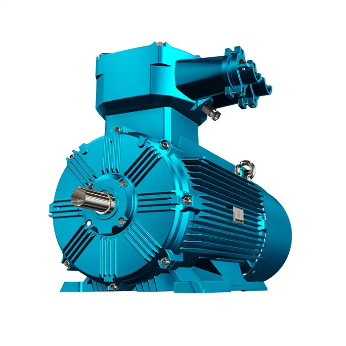 YBBP high-voltage explosion-proof frequency motor: How It Works